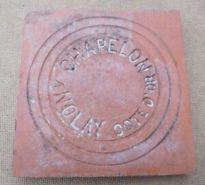 Chapelon Nolay C Te D Or Vintage Antique French Tile Terracotta Pottery