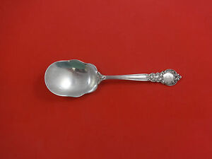 Royal Oak By Gorham Sterling Silver Salad Serving Spoon W Plain Bowl 8 3 4 