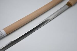 Katana Japanese Antique Sword 65 9cm Blade Mumei Edo Era Shirasaya