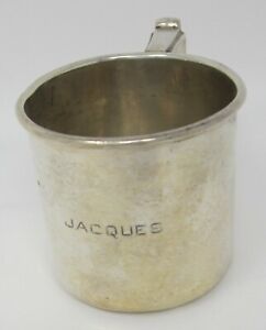 Baby Cup Jacques 88 Grams Durgin Now Gorham 1920 S Antique Sterling Silver