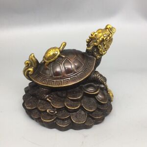 Antique Bronze Ware Collection Town House Dragon Turtle