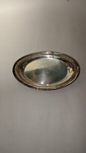 Vintage Fb Rogers Silverplate 9 Dish Plate Platter Gc Pre Owned Free Shipp