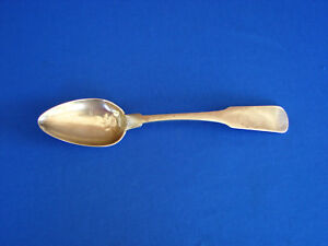 Southern Coin Silver William Mitchell Richmond Virginia Serving Spoon 8 5 8 