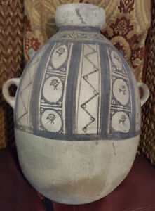 Rare Mint Pre Columbian Amphora Vessel Terra Cotta Chancay Peru 1000 1500 Years