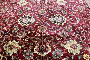 12x15 Exquisite Mint 300kpsi Hand Knotted Vegetable Dye Palace Tabrizz Wool Rug