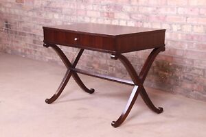 Barbara Barry For Baker Furniture Mahogany Writing Desk Or Console Table