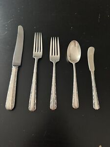 Towle Candlelight Sterling Silver Flatware 5 Piece Setting 1934