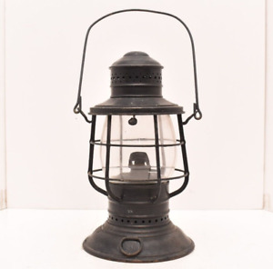 Antique Perko Perkins Marine Navy Maritime Deck Lantern Lamp Ball Bottom