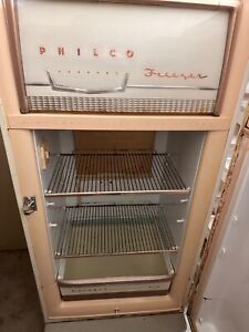 Vintage 1959 Philco Automatic Refrigerator Works Great