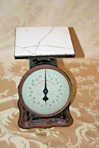 Antique Prudential Family Scale 24 Lb Grocery Store Type Scale Patent 1912