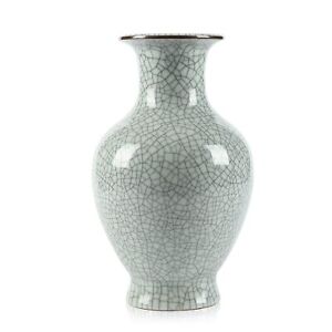 Chinese Ceramic Art Handmade Antique Ice Crack Glaze Vases Big China Porcelai 
