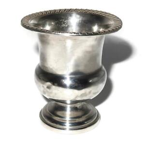 Fisher Silversmith 2516 Sterling Silver Weighted Gadroon Toothpick Holder 2 3 4 