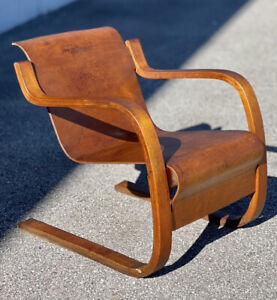Alvar Aalto Model 31 Cantilever Original 1930s Lounge Chair Pre Artek