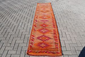 Turkish Rug Vintage Rugs Floor Rugs Anatolian Rug 2 5x10 1 Ft Runner Rug