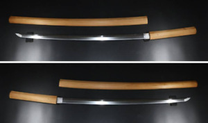 Japanese Katana Sword Shirasaya 25 91 In Real Sword Antique Mumei Japan