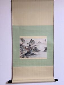 Hanging Scroll Chinese Art Painting Calligraphy Hand Paint Kakejiku 517