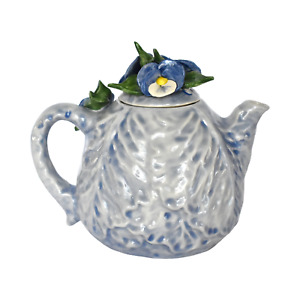 Vintage Cabbageware Violets Teapot