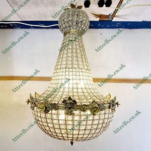 Antique French Empire Style Chandelier 90cm 