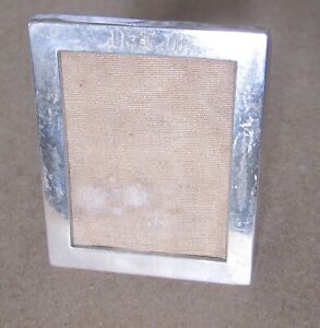 Vintage Sterling Silver Mono Rectangular Frame 2 25 W By 2 75 Unger Brothers