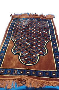 Timur Tekstil Rug Vintage Turkish Made In Turkiye Prayer Rug Decorative Euc