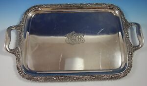 Chrysanthemum By Tiffany And Co Sterling Silver Tea Tray Lrg 6682 4278 2689 