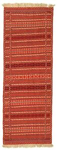 Vintage Hand Woven Turkish Carpet 2 3 X 6 8 Traditional Wool Kilim Rug