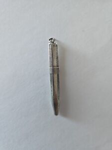 Antique Sterling Silver Chatelaine Retractable Toothpick