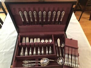King Richard By Towle Sterling Silver Flatware Set For 10 Services 60 Pieces