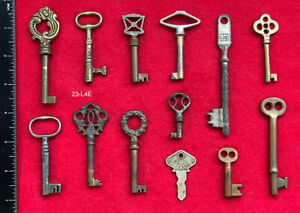 Skeleton Keys Genuine Lot Collectors Choice Key Collection Old Vintage Antique