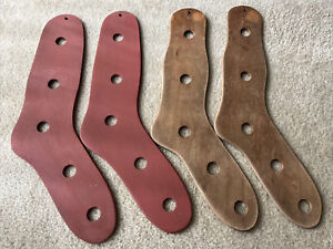 Vintage Stocking Stretchers Wood 5 Holes Two Pairs