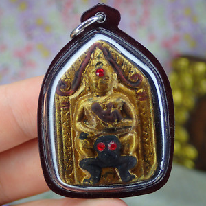 Phra Khun Paen Thai Amulet Charm Buddhism Talisman Hong Prai Pendant Love