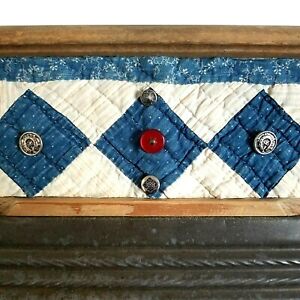 Antique Howard Woodenware Washboard Quilt Button Home Decor 24 X 12 1 2 X 2 