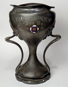Historic 1920 Antique 880 Yds Handicap Won By Sterling E Wheelock Trophy Cup