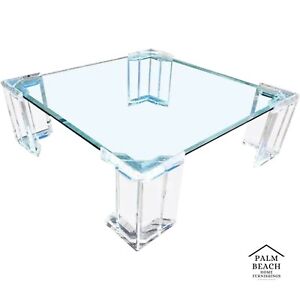 Mcm Lucite Cocktail Table 1970s
