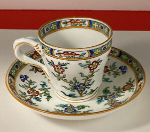 Rare Antique Porcelain Herbert Minton Teacup And Saucer A2837 Hand Painted