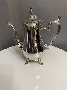 Vintage International Silver Co Tea Coffee Pot