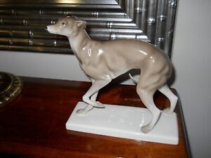 Vintage Noritake Bone China Nippon Toki Kaisha Greyhound Whippet Figurine Japan