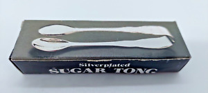 Silverplated Flatware Sugar Tongs Tong New In Box