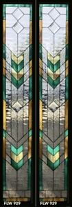 Tall Leaded Glass Windows Or Sidelight Door Glass 12 X 65 Wow