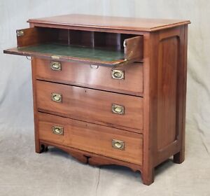 Antique Scottish Or English Campaign Butler S Desk Chest Of Drawers