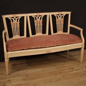 Sofa Furniture Lacquered Painted Louis Xvi Style Living Room 20th Century 900