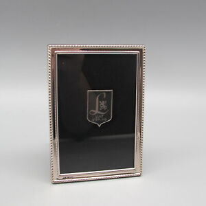 Lunt Silversmiths Sterling Silver Bead Small Picture Frame