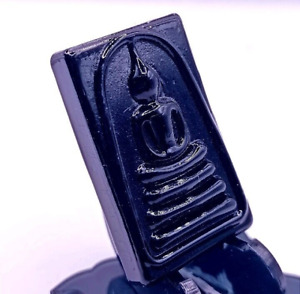 Buddha Black Leklai Amulet Thai Phra Somdej Pendant Magic Powerful Very Rare