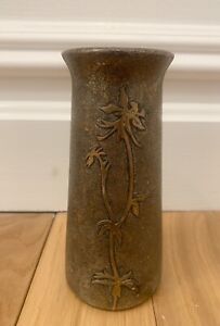 Antique Silver Crest Sterling Decorated Bronze Vase 2042 Silvercrest