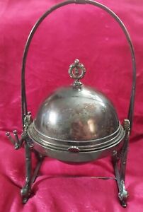 Rogers Smith Company Silver Butter Dish Antique