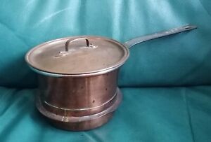 Copper Swedish Cooking Pot Saucepan 1l 