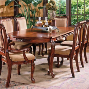 Steve Silver Harmony Dining Table In Cherry Hn4284t Table Only 