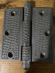 Arts And Crafts 4 Hinge Lot Of 3 