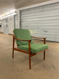 Teak Easy Chair By For Fredrik A Kayser For Vatne Lenestolfabrikk