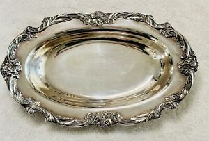 Vintage Reed Barton King Francis 13 Serving Tray 1672 Silverplate Victorian